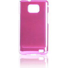 CDN Galactic, hårdplastskal för Samsung Galaxy S II, rosa metallic