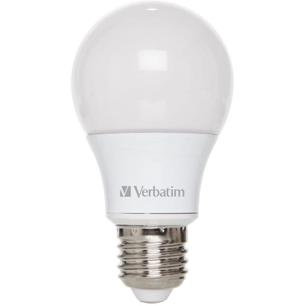 Verbatim LED Classic, LED-lampa, E27, varmvitt ljus, 6W