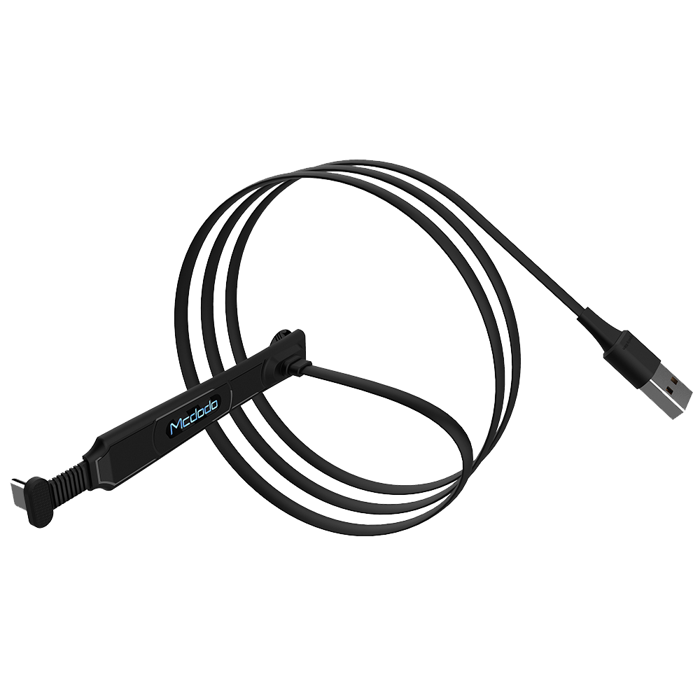 Mcdodo Gaming USB-C, 2A, 2m, svart