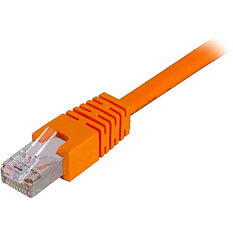 Deltaco F/UTP Cat6 patchkabel, 3m, orange