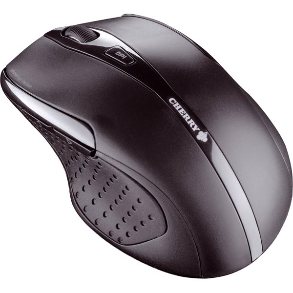 CHERRY MW3000, trådlös optisk mus, 4-knappar+scroll, USB, svart - 4