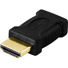 Deltaco HDMI-adapter, mini HDMI till HDMI