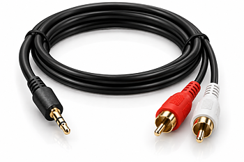 3,5 mm–RCA-kablar