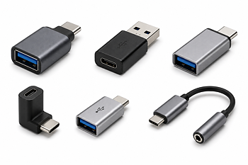USB-adaptrar & omvandlare