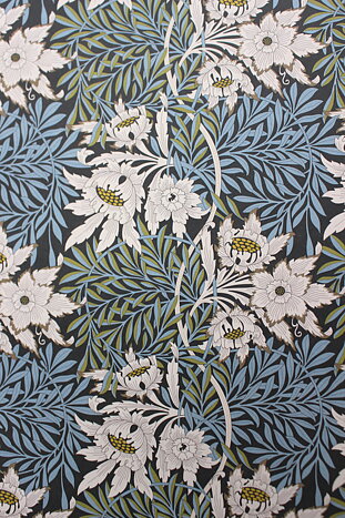 William Morris, blå vit grön