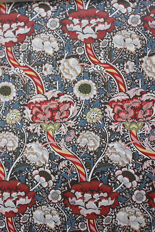William Morris, röd vit blå gul
