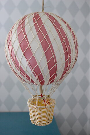 Stor luftballong, rosa