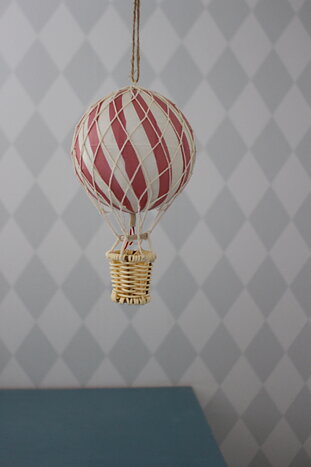 Liten luftballong, rosa