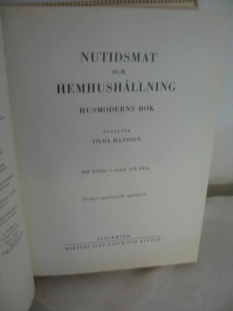 Hushållsbok - 2