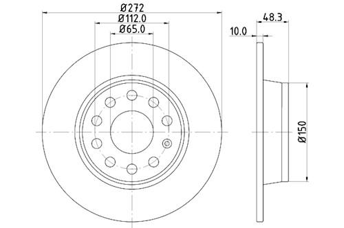 BROMSSKIVA - 2