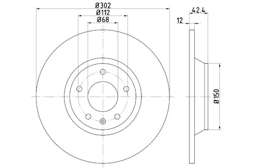 BROMSSKIVA - 2