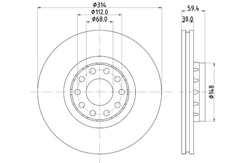 BROMSSKIVA - 2