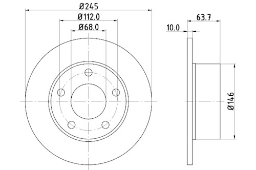 BROMSSKIVA - 2