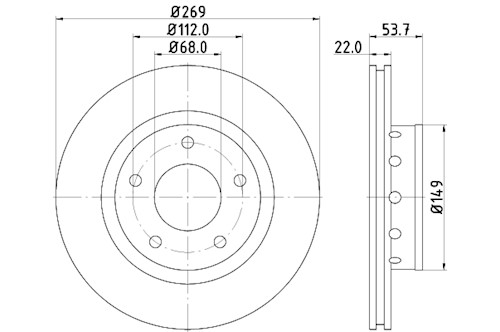 BROMSSKIVA - 2