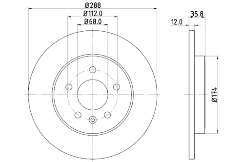 BROMSSKIVA - 2