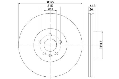 BROMSSKIVA - 2