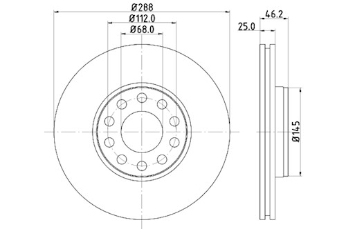 BROMSSKIVA - 2
