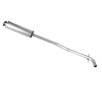 Exhaust spare parts middle / Rear muffler