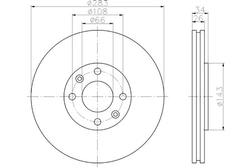 BROMSSKIVA - 2