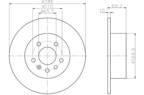 BROMSSKIVA - 2