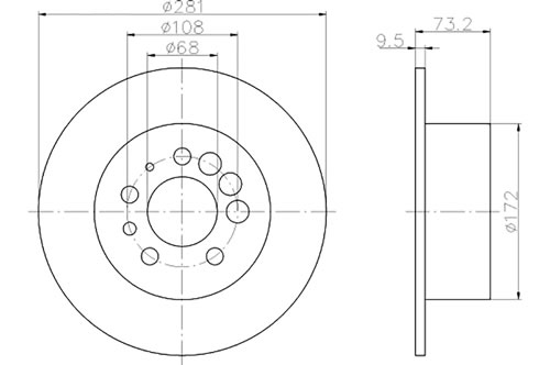 BROMSSKIVA - 2