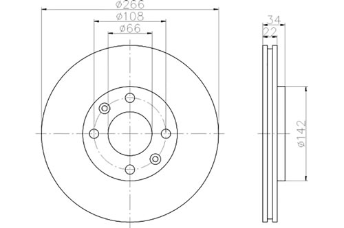 BROMSSKIVA - 2