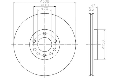 BROMSSKIVA - 2