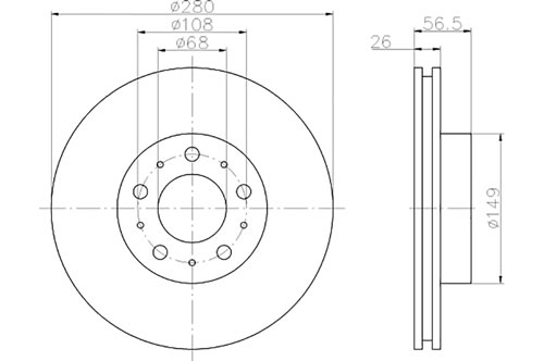 BROMSSKIVA - 2
