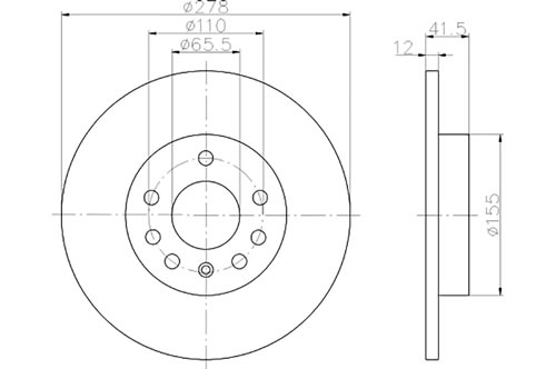 BROMSSKIVA - 2