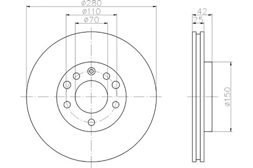BROMSSKIVA - 2