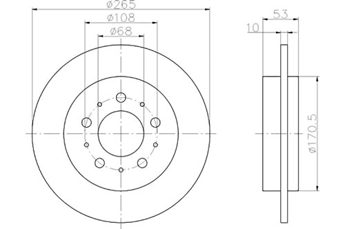 BROMSSKIVA - 2