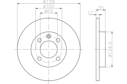 BROMSSKIVA - 2
