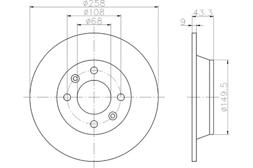 BROMSSKIVA - 2