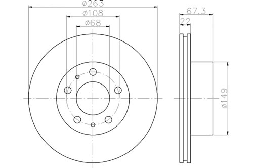 BROMSSKIVA - 2