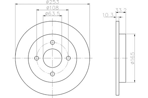 BROMSSKIVA - 2