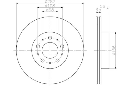 BROMSSKIVA - 2