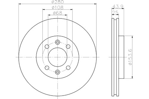 BROMSSKIVA - 2
