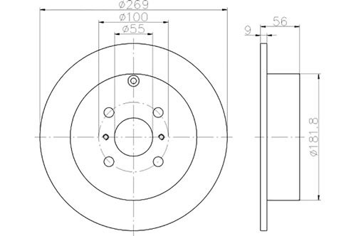 BROMSSKIVA - 2