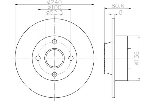 BROMSSKIVA - 2