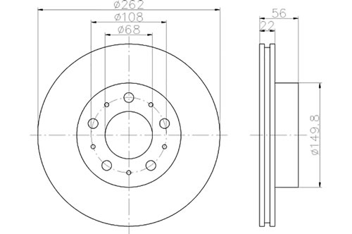 BROMSSKIVA - 2