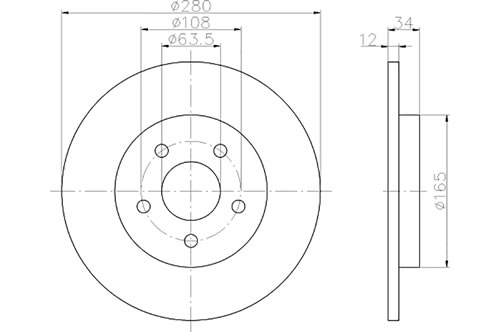 BROMSSKIVA - 2
