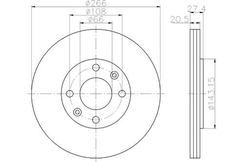 BROMSSKIVA - 2