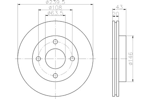 BROMSSKIVA - 2