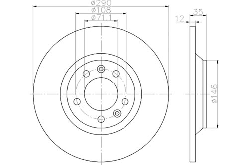 BROMSSKIVA - 2
