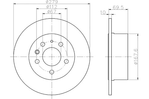 BROMSSKIVA - 2