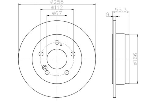 BROMSSKIVA - 2
