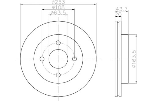 BROMSSKIVA - 2