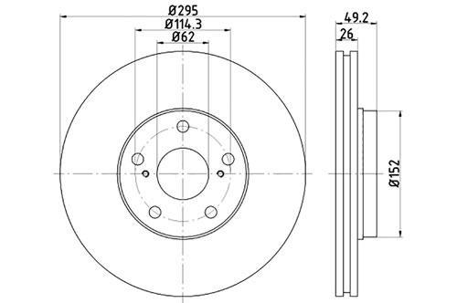 BROMSSKIVA - 2