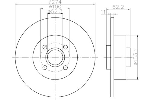 BROMSSKIVA - 2