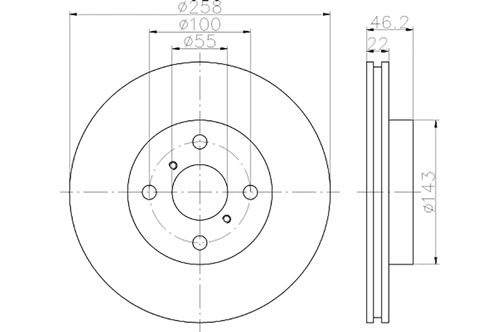 BROMSSKIVA - 2